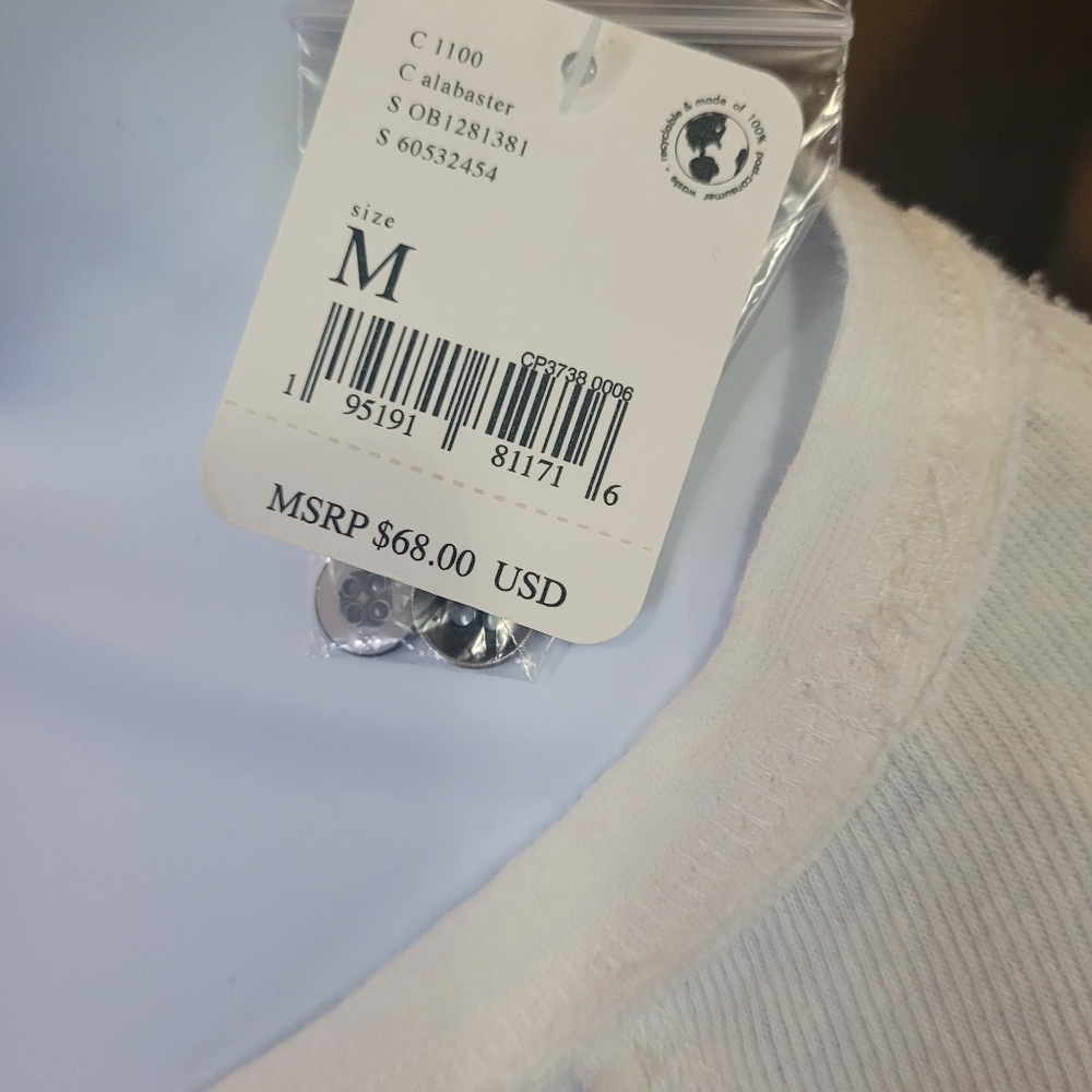 NWT Free People Henley T-Shirt - Picture 6 of 6